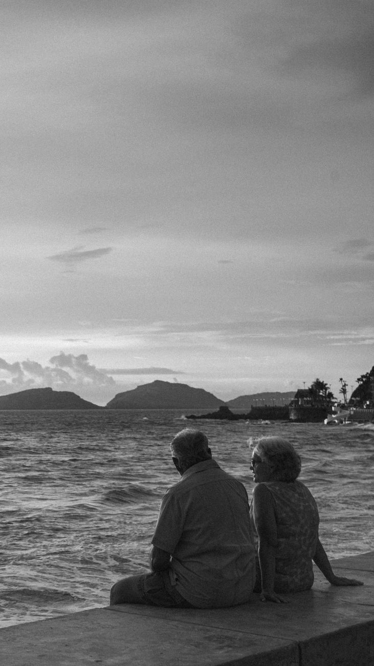 pareja en la playa